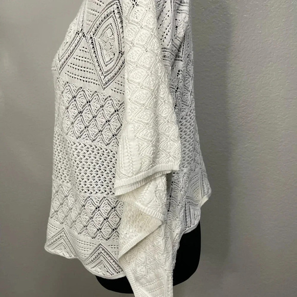 Polo by Ralph Lauren Women’s Crochet Knit Tunic Top Size Small White - Picture 3 of 7
